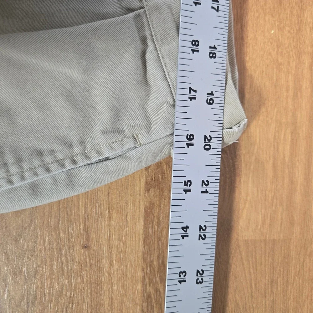 Polo Ralph Lauren‎ Pants Mens 40 X 32 Classic Polo Chino  Khaki Pleated  *Flaw